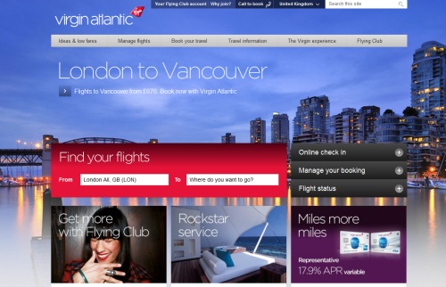 18 April 2013 – Virgin Atlantic unveils new website, Christopher Ball