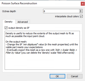 Point Cloud: CloudCompare – Design Support