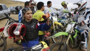 Iranian Women Biker