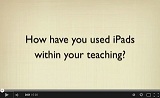 iPad use at Liverpool University