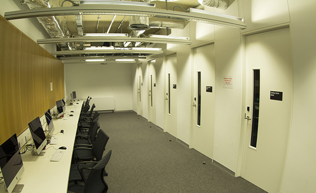Open Access Machines and Edit Suites in the Stockwell St. Building