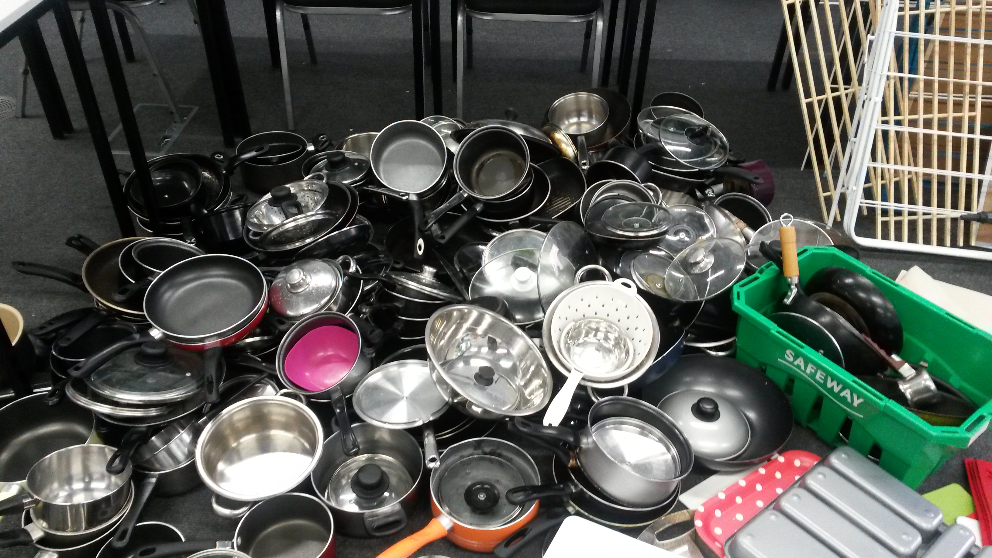 Pots and pans! Project 2014