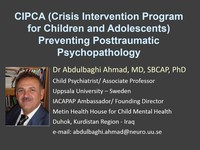 CIPCA (crisis intervention program for children and adolescents) preventing posttraumatic psychopathology