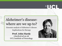 Alzheimer's disease: where are we up to?