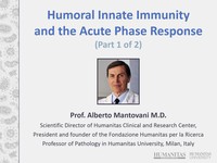 Humoral innate immunity and the acute phase response 1