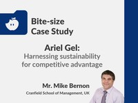 Ariel Gel: harnessing sustainability for competitive advantage