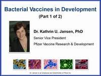 Bacterial vaccines in development 1