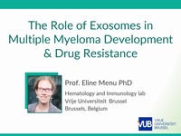 The role of exosomes in multiple myeloma development & drug resistance