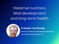 Maternal nutrition, fetal development and long-term health
