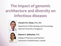 The impact of genomic architecture and diversity on infectious diseases