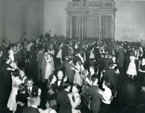 College dance in the Great Hall 1951_cropped
