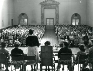 school assembly 1950s